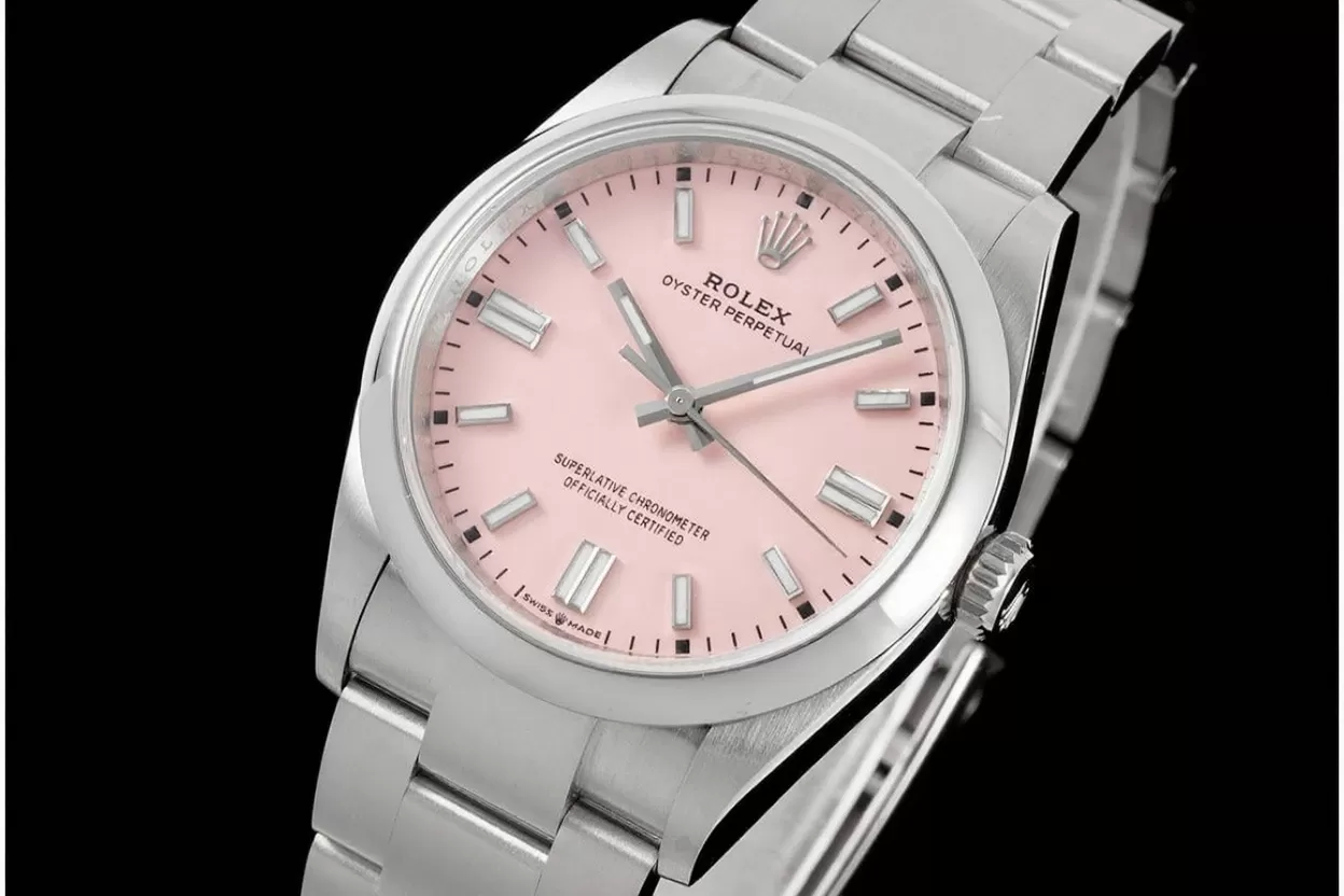 Oyster Perpetual 126000 36mm SS/SS Pink/Stk VSF VS3230