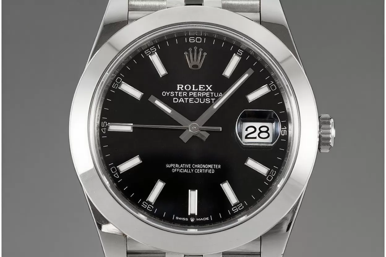Datejust 126300 41mm Jub SS/SS Black Dial VSF DD3235 - Image 2