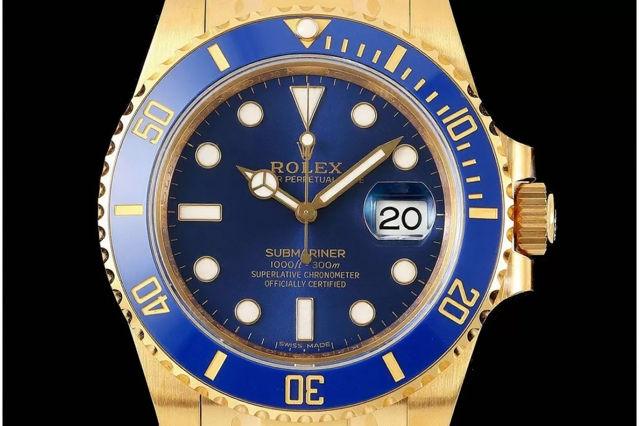 Submariner 116618LB 40mm 904L YG/YG Blue Dial VSF VS3135 - Image 2