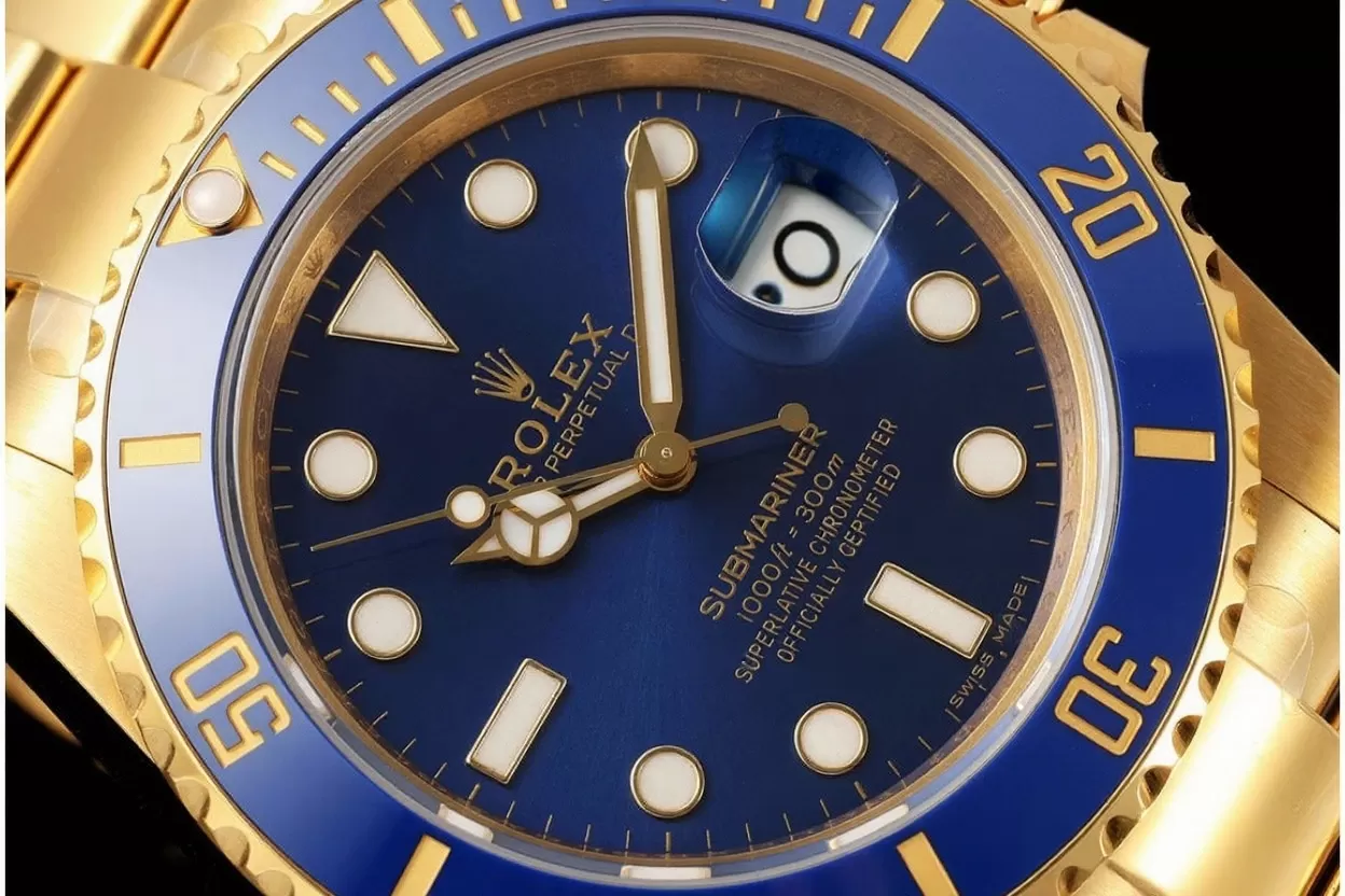 Submariner 116618LB 40mm 904L YG/YG Blue Dial VSF VS3135 - Image 3