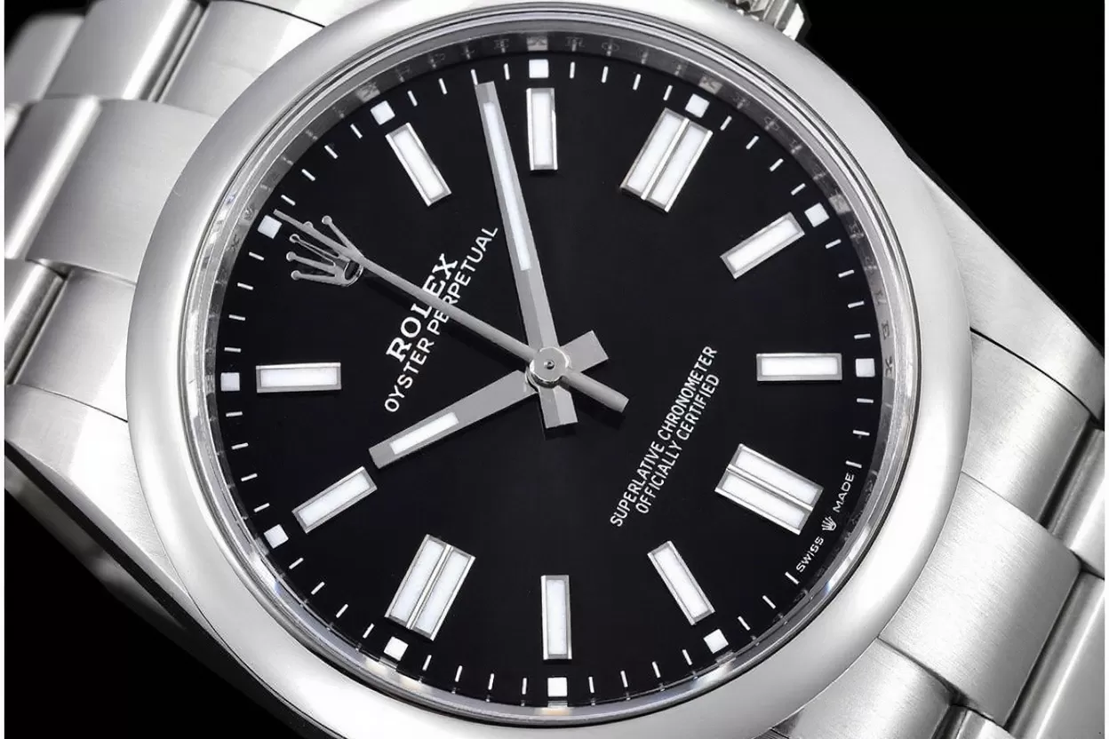 Oyster Perpetual 124300 41mm SS/SS Black Dial VSF VS3230 - Image 4