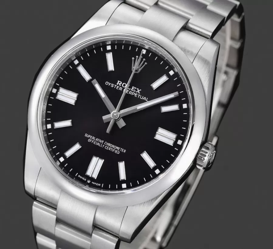 Oyster Perpetual 124300 41mm SS/SS Black Dial VSF VS3230 - Image 5