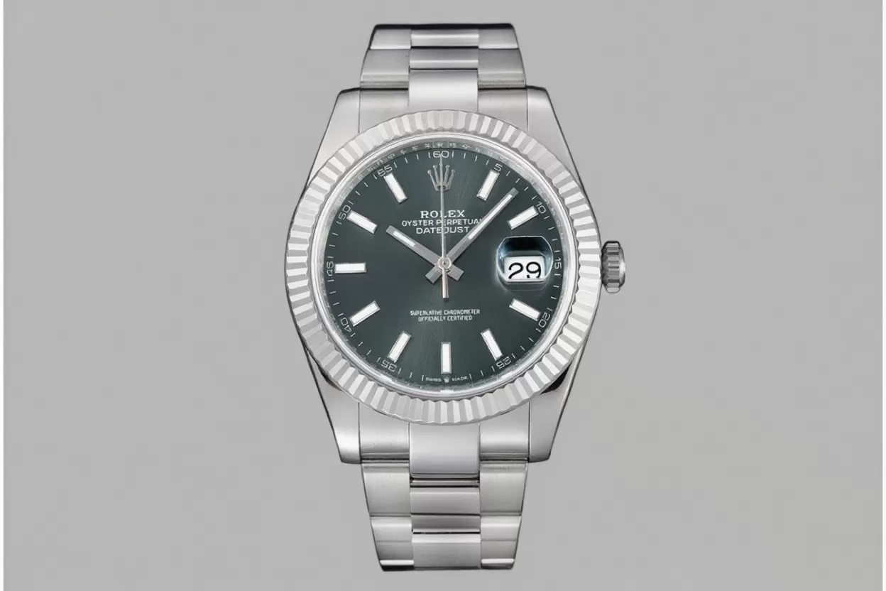 Datejust 126334 41mm Oys SS/SS Green/Stk VSF DD3235 - Image 3
