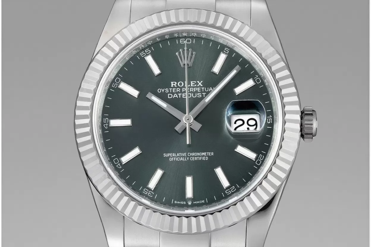 Datejust 126334 41mm Oys SS/SS Green/Stk VSF DD3235 - Image 2