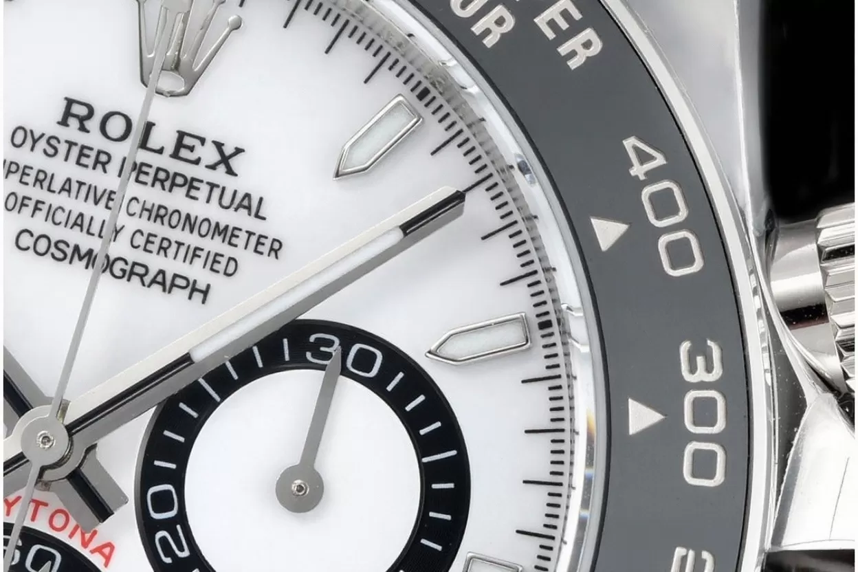Daytona 126500LN 40mm SS/SS White Dial BTF DD4131 Super Clone - Image 9