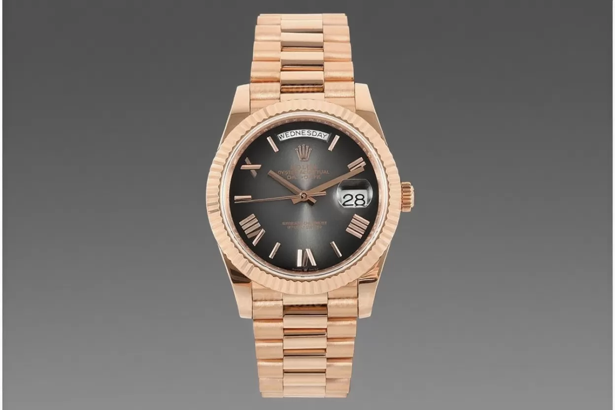 DayDate 228235 40mm RG/RG Gradient Grey Dial QF V5 A2836(Gain Weight) - Image 2