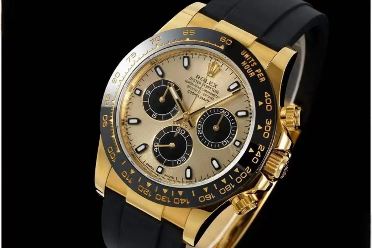 Daytona 116518 40mm YG/RU Gold Dial VSF DD4130 Super Clone - Image 4