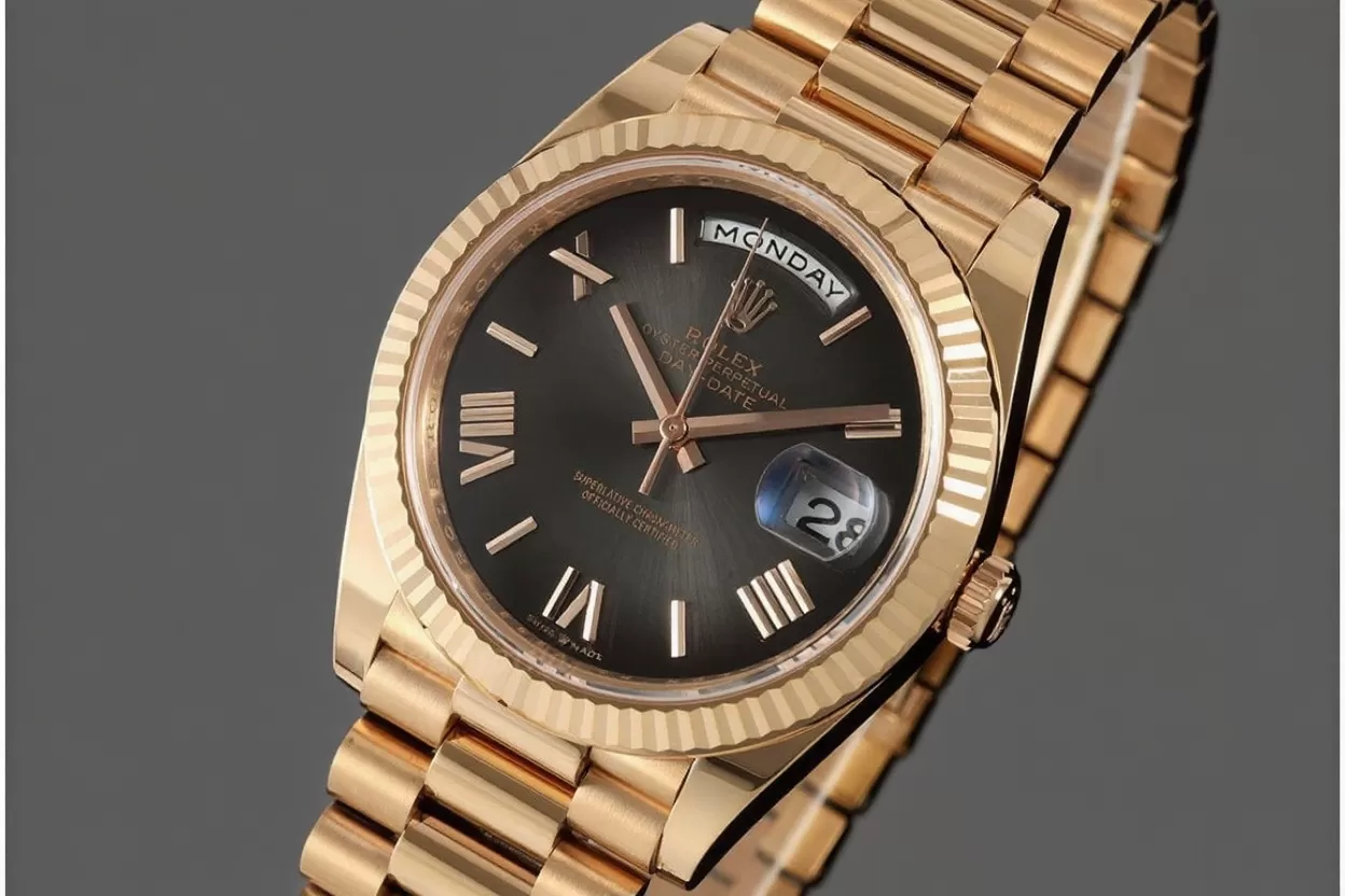 DayDate 228235 40mm RG/RG Grey Dial THBF V3 SH3255(Tungsten Heavy Version)