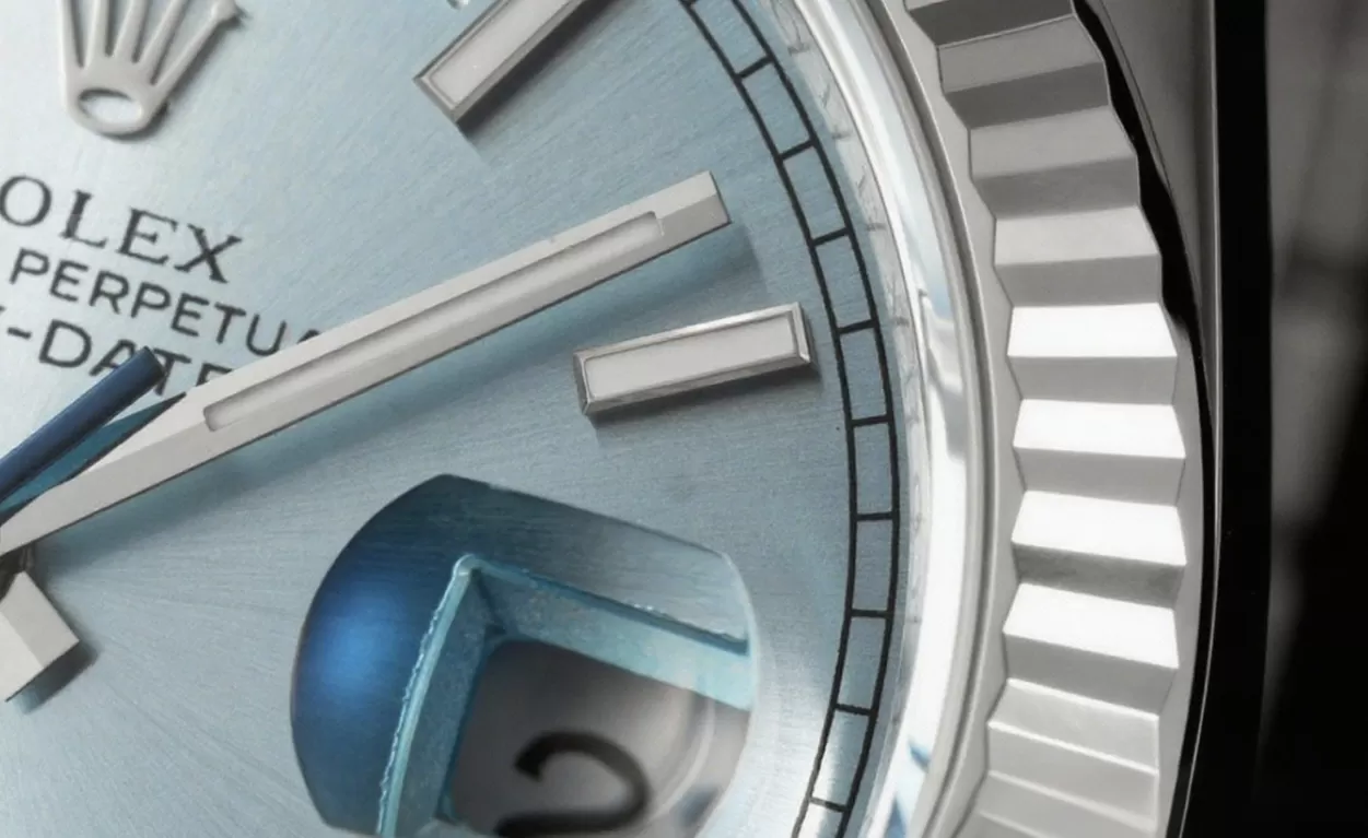 DayDate 228236 40mm SS/SS Ice Blue/Stk THBF V3 SH3255(Tungsten Heavy Version) - Image 4