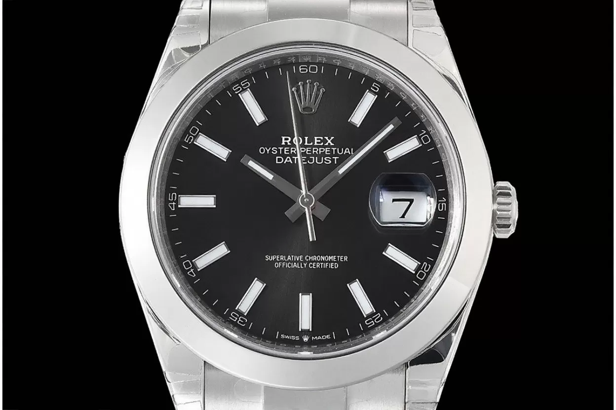 Datejust 126300 41mm Oys SS/SS Black Dial VSF DD3235 - Image 2