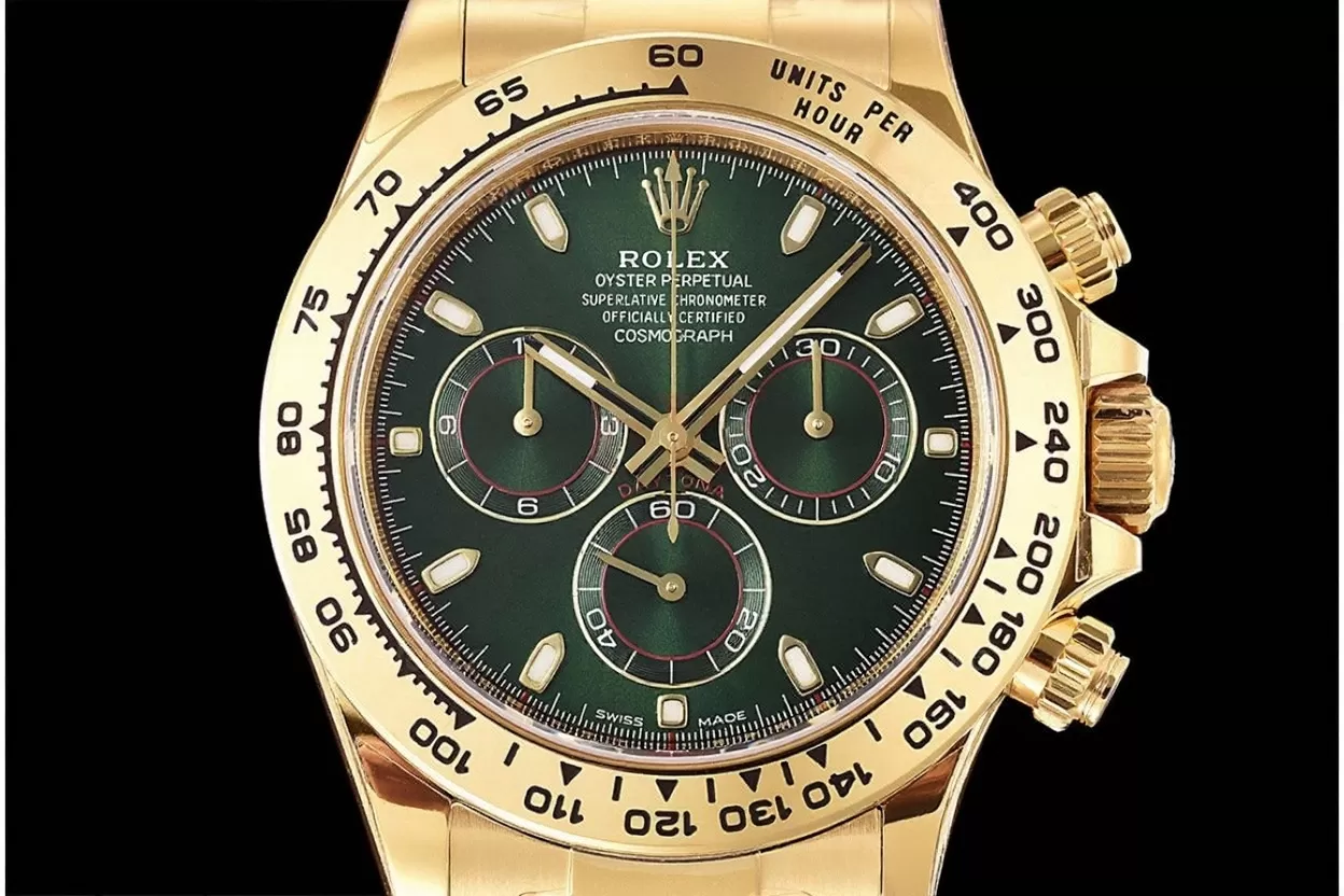 Daytona 116508 40mm YG/YG Green Dial VSF DD4130 Super Clone - Image 2