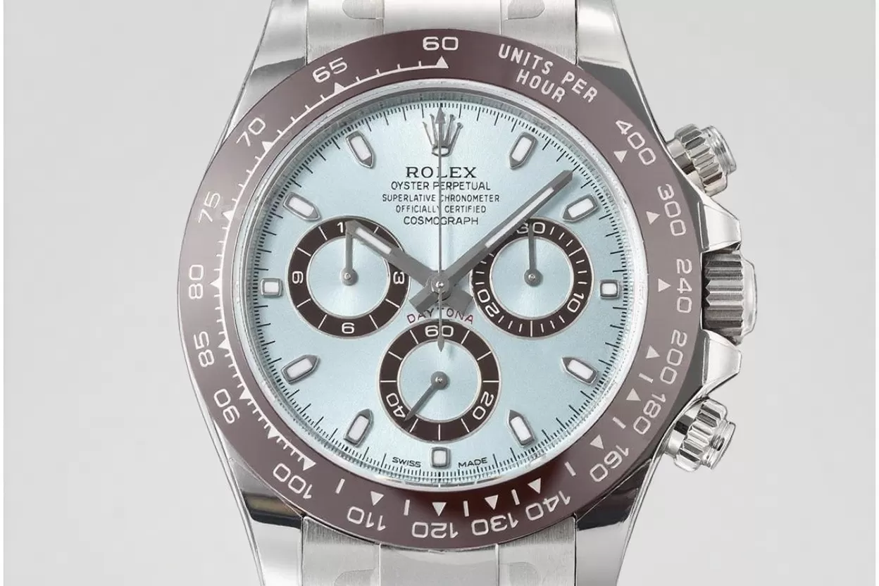 Daytona 116506 40mm SS/SS Ice Blue Dial VSF DD4130 Super Clone - Image 2