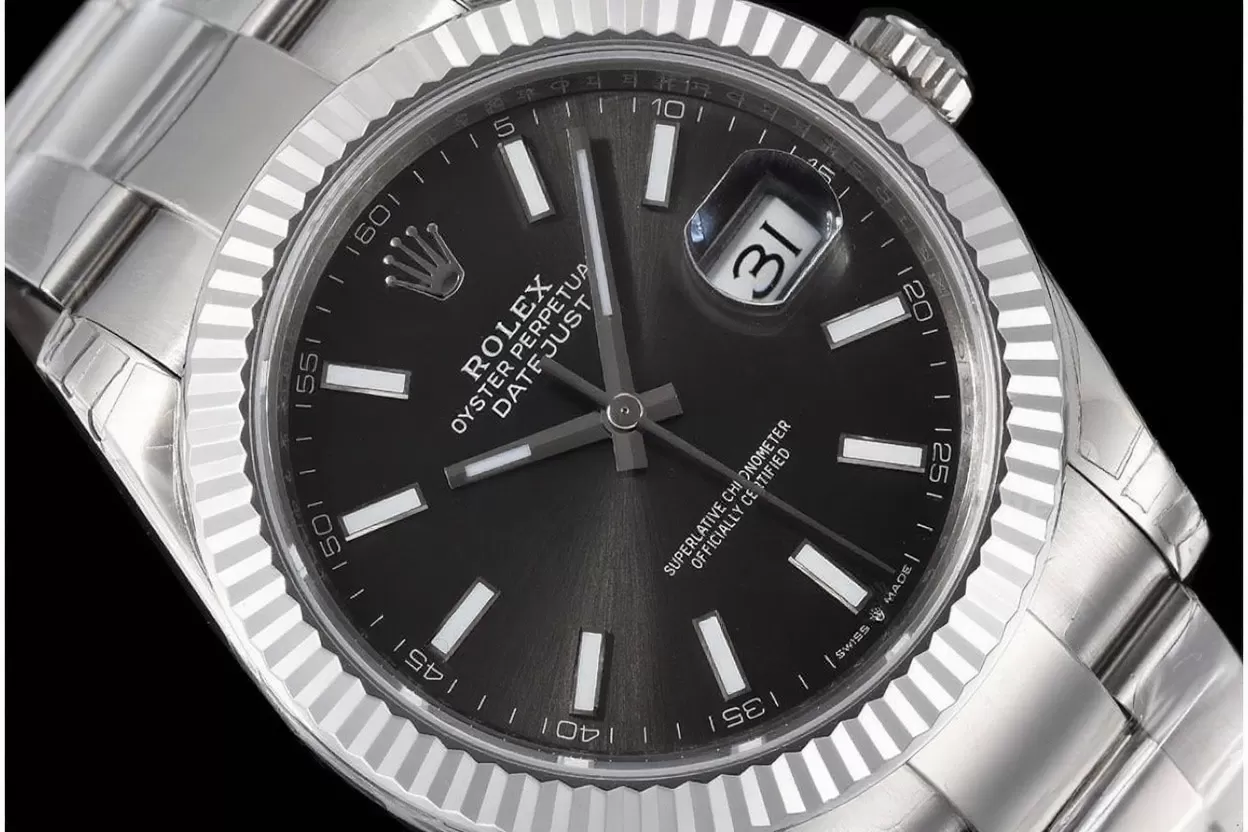 Datejust 126334 41mm Oys SS/SS Grey/Stk VSF DD3235 - Image 3