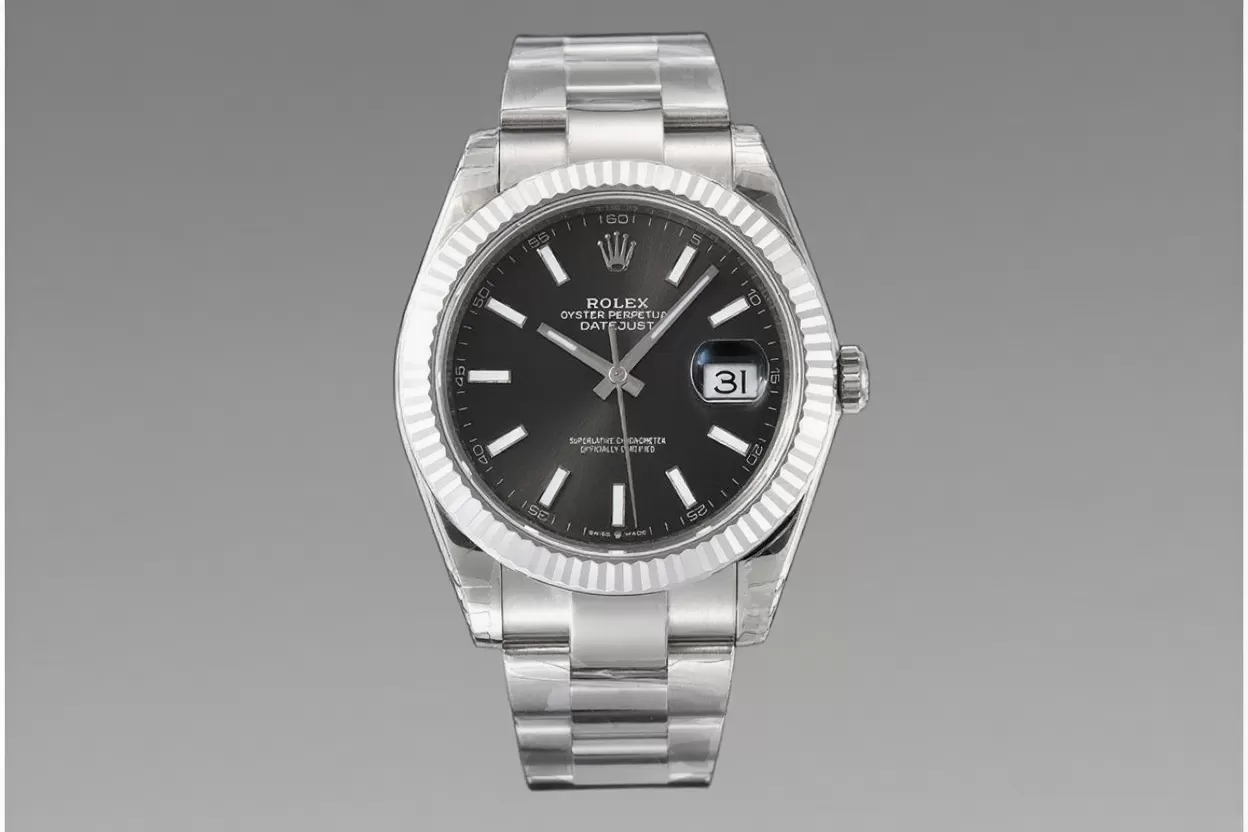 Datejust 126334 41mm Oys SS/SS Grey/Stk VSF DD3235 - Image 4