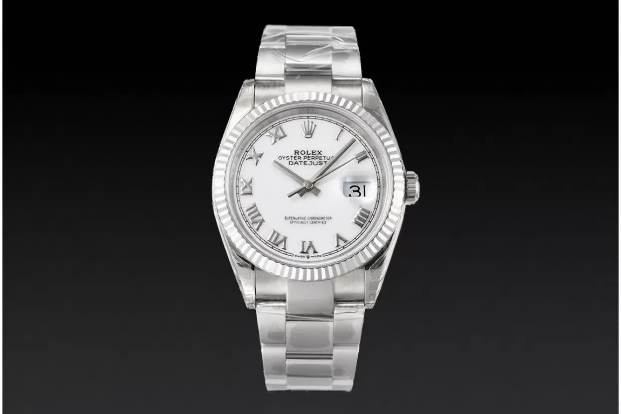 Datejust 126234 36mm Oys SS/SS White/Rmn VSF DD3235 - Image 2