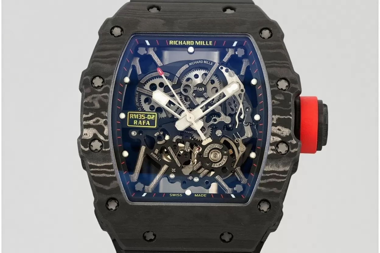 RM035-02 Black NTPT/RU Skeleton Dial ZF V6 RMAL1 - Image 2