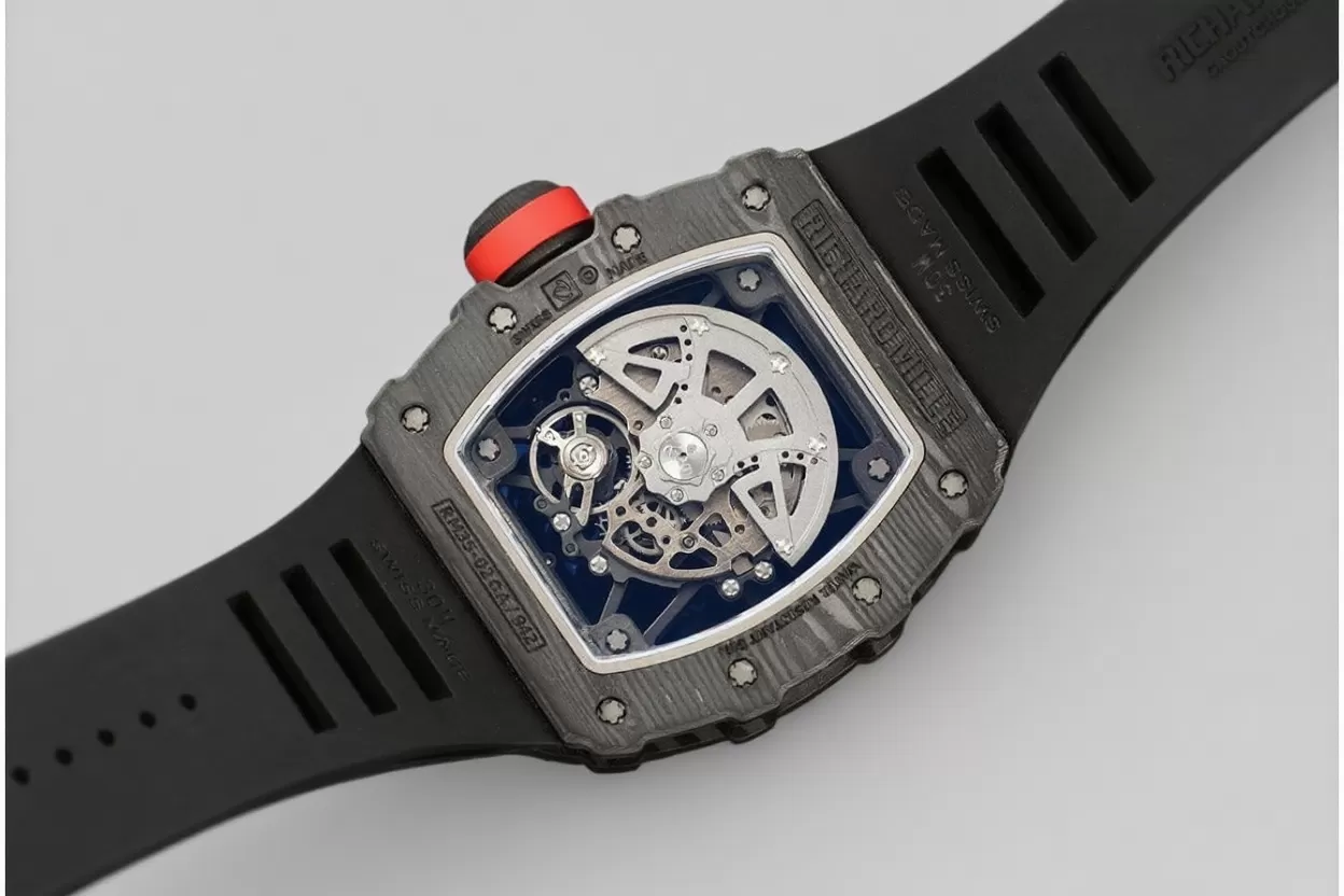 RM035-02 Black NTPT/RU Skeleton Dial ZF V6 RMAL1 - Image 5