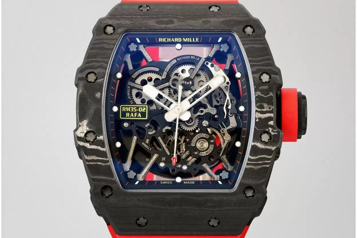 RM035-02 Red NTPT/RU Skeleton Dial ZF V6 RMAL1 - Image 2