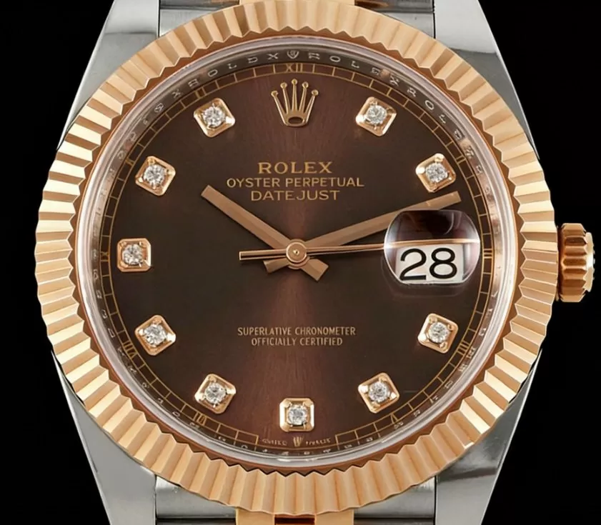 Datejust 126331 41mm Jub RG/SS Brown/Dia ARF VR3235 (Tungsten Heavy Version) - Image 2