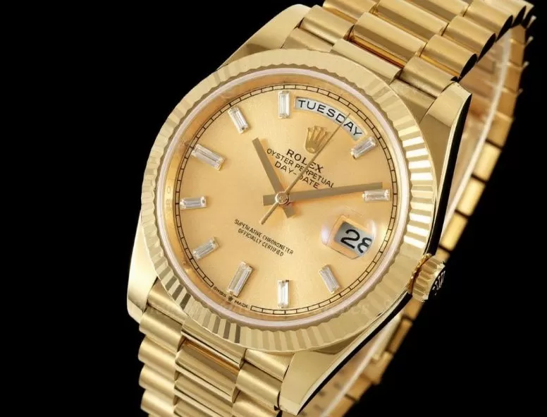 DayDate 228238 40mm YG/YG Gold/Dia RCF VR3255 (Gain Weight)
