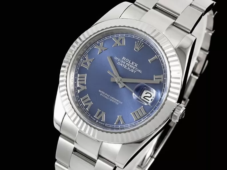 Datejust 126334 41mm Oys SS/SS Blue/Rmn VF DD3235