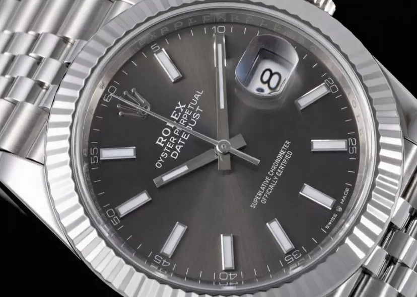Datejust 126334 41mm Jub SS/SS Grey/Stk VF DD3235 - Image 2