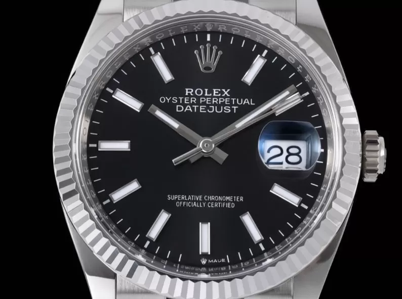 Datejust 126234 36mm Jub SS/SS Black/Stk VF DD3235 - Image 2