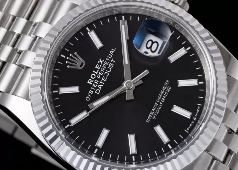 Datejust 126234 36mm Jub SS/SS Black/Stk VF DD3235 - Image 3