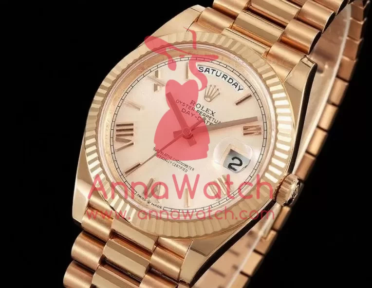 DayDate 228235 40mm RG/RG Champagne/Rmn THBF V3 SH3255(Tungsten Heavy Version)