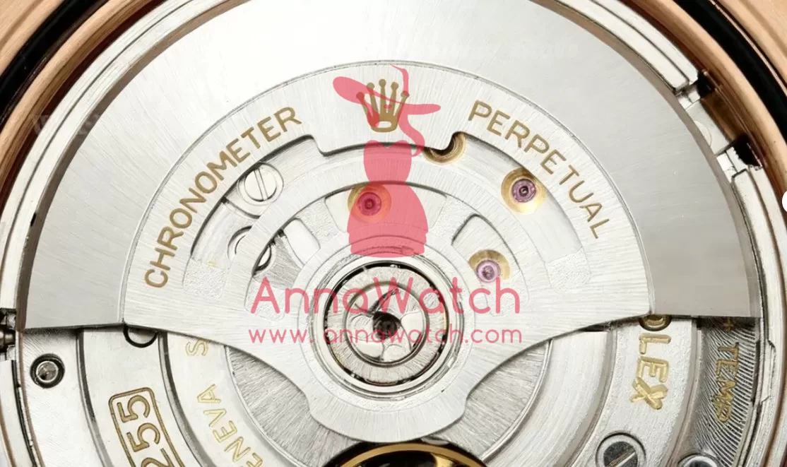 DayDate 228235 40mm RG/RG Champagne Textured/Stk THBF V3 SH3255(Tungsten Heavy Version) - Image 9