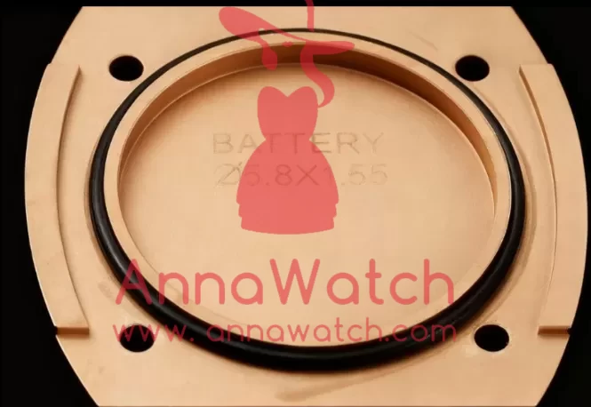 Baignoire Ladies 31mm Dia Red RG/LE White Dial AF Quartz - Image 11
