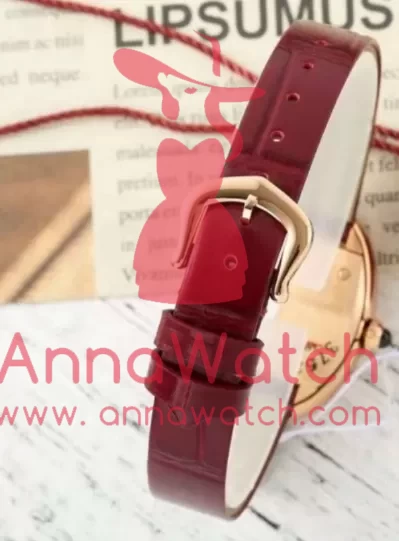 Baignoire Ladies 31mm Red RG/LE White Dial AF Quartz - Image 8