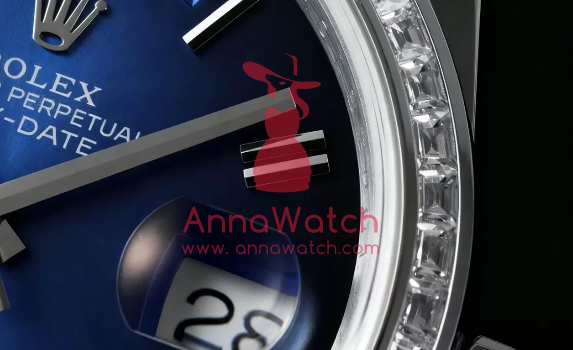 DayDate 228349 40mm Dia SS/SS Blue/Rmn QF V5 A2836(Gain Weight) - Image 3