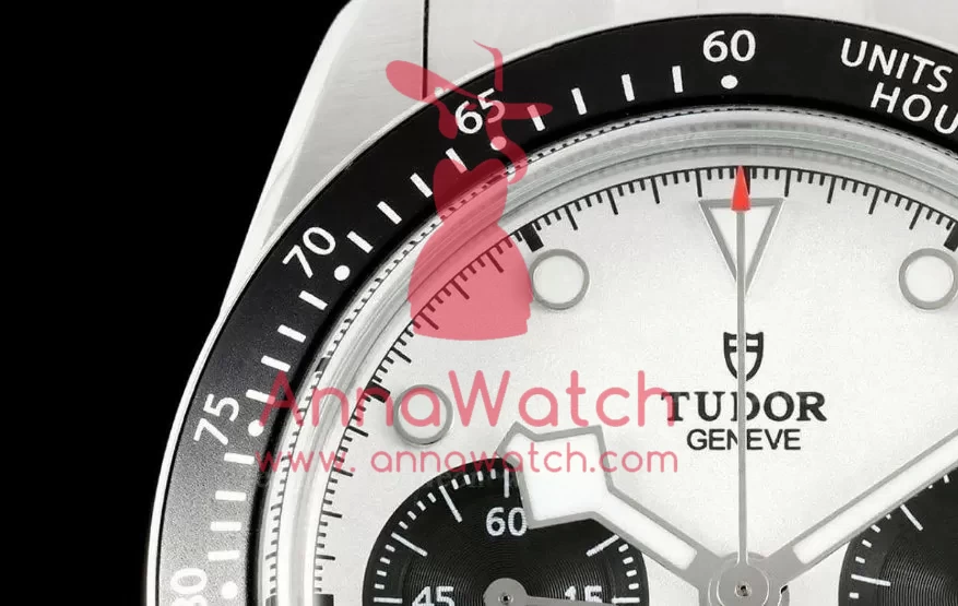 Black Bay Chrono 41mm SS/SS White/Blk Dial BLSF A7750 - Image 5
