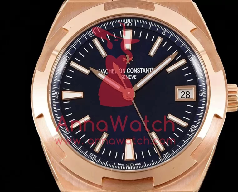 Overseas 4500V 41mm RG/RG Blue Dial 8F A5100 - Image 4
