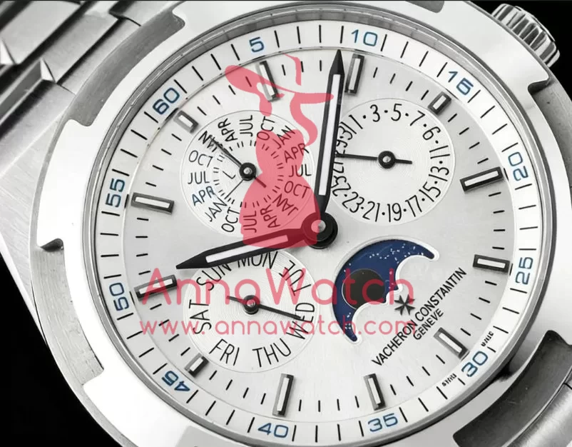 Overseas Perpetual Calendar 4300V SS/SS White/Stk 8F A1120 - Image 3
