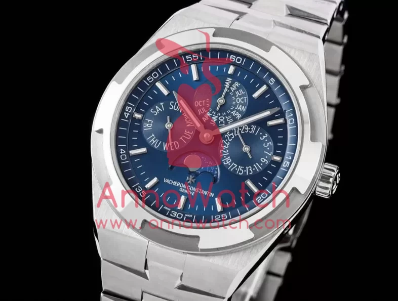 Overseas Perpetual Calendar 4300V SS/SS Blue/Stk 8F A1120 - Image 3
