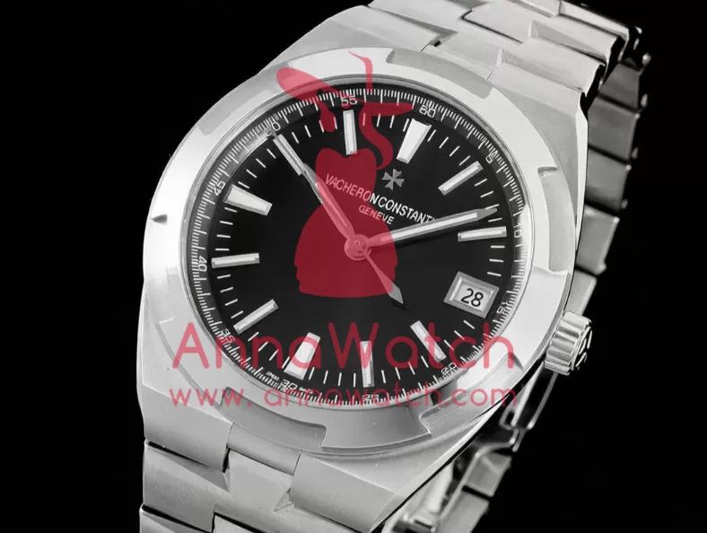 Overseas 4500V 41mm SS/SS Black Dial 8F A5100