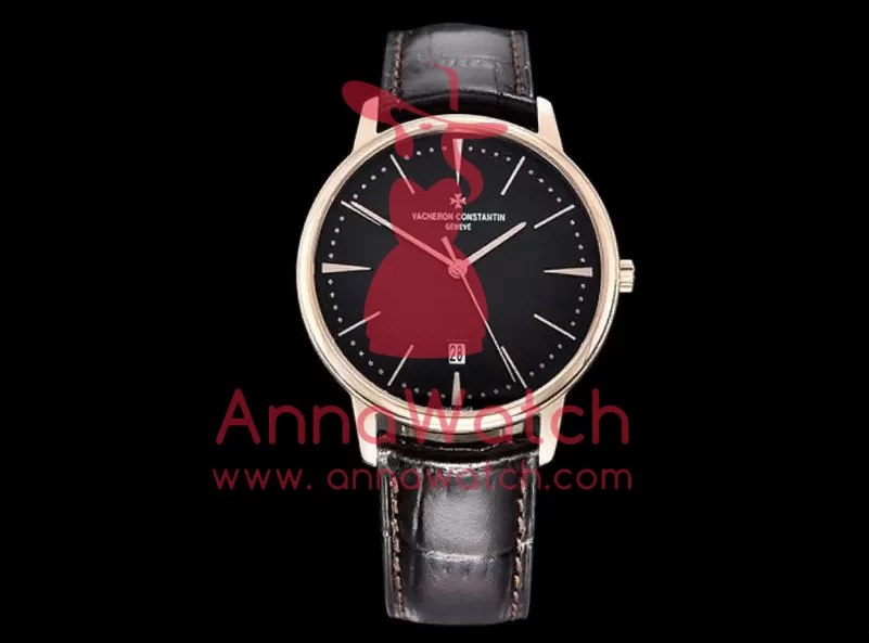 Vacheron Constantin - Patrimony Ref.85150 RG/LE Black/Stick MKF V2 MY9015 - Image 2