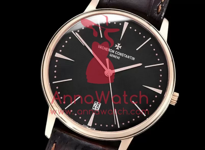 Vacheron Constantin - Patrimony Ref.85150 RG/LE Black/Stick MKF V2 MY9015 - Image 5
