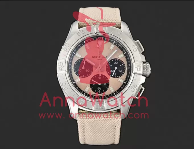 Avenger B01 Chrono 44mm SS/NY Beige Dial BLSF Cal.01 - Image 2
