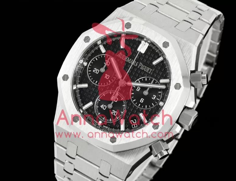 Royal Oak Chrono 26240 41mm SS/SS Black Dial TOPF DD4401 Super Clone