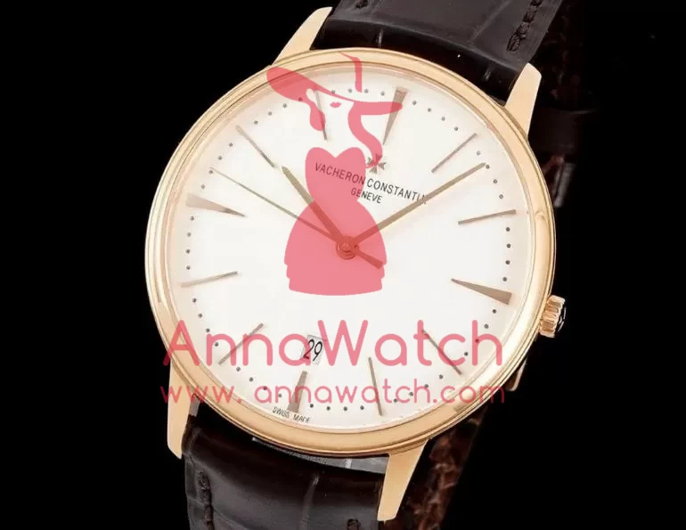 Patrimony Date RG/LE Ivory/Stk PPF MY9015 - Image 2