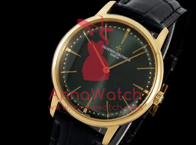 Patrimony 81180 YG/LE Green Dial KZF MY9015 - Image 2