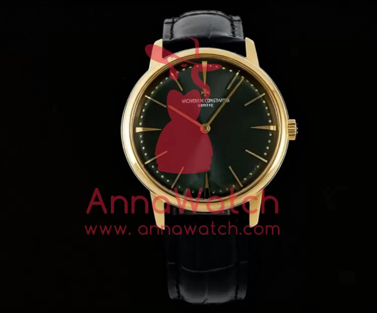 Patrimony 81180 YG/LE Green Dial KZF MY9015 - Image 5