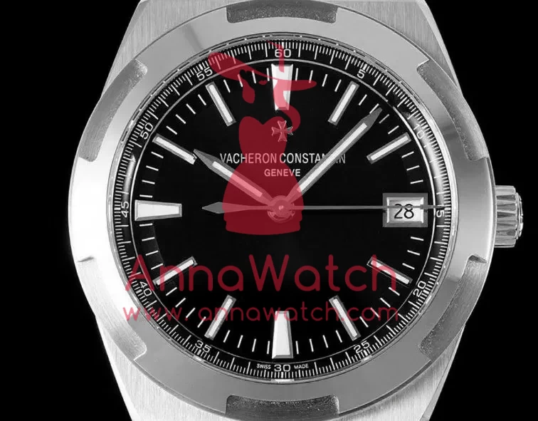 Overseas 4500V 41mm SS/SS Black Dial MKS A5100