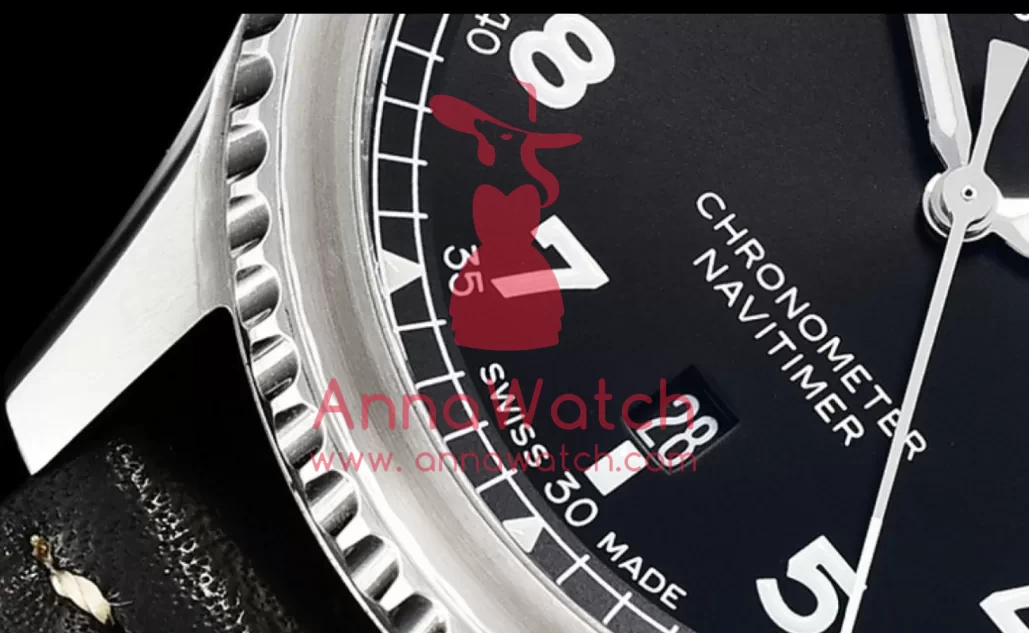Navitimer 8 Automatic 41 A17314 SS/LE Black ZF A2824 - Image 7