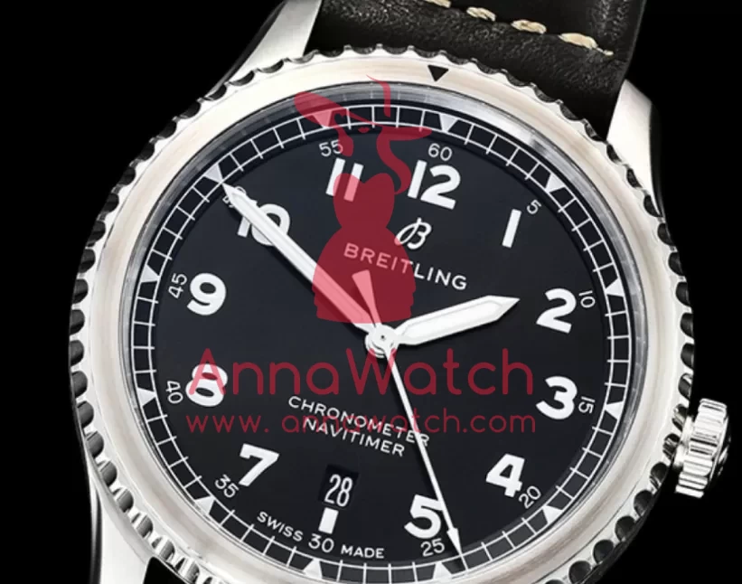 Navitimer 8 Automatic 41 A17314 SS/LE Black ZF A2824 - Image 8