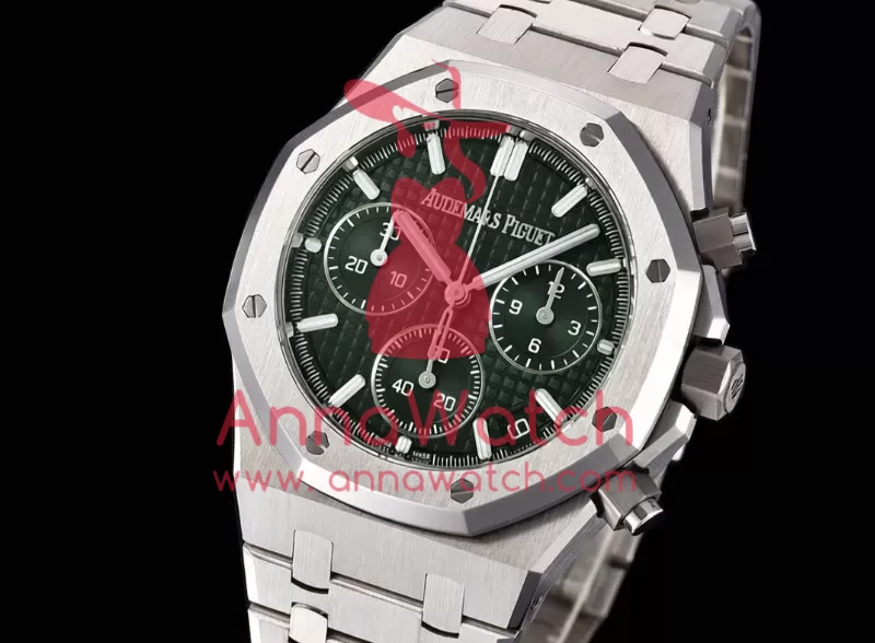 Royal Oak Chrono 26240 41mm SS/SS Green Dial TOPF DD4401 Super Clone