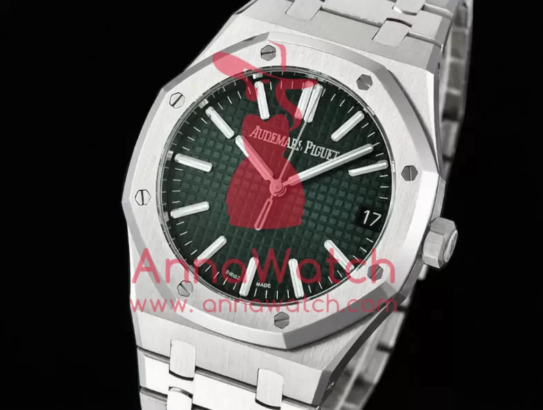 Royal Oak 41mm 15510 SS/SS Green/Stk TOPF DD4302 Super Clone